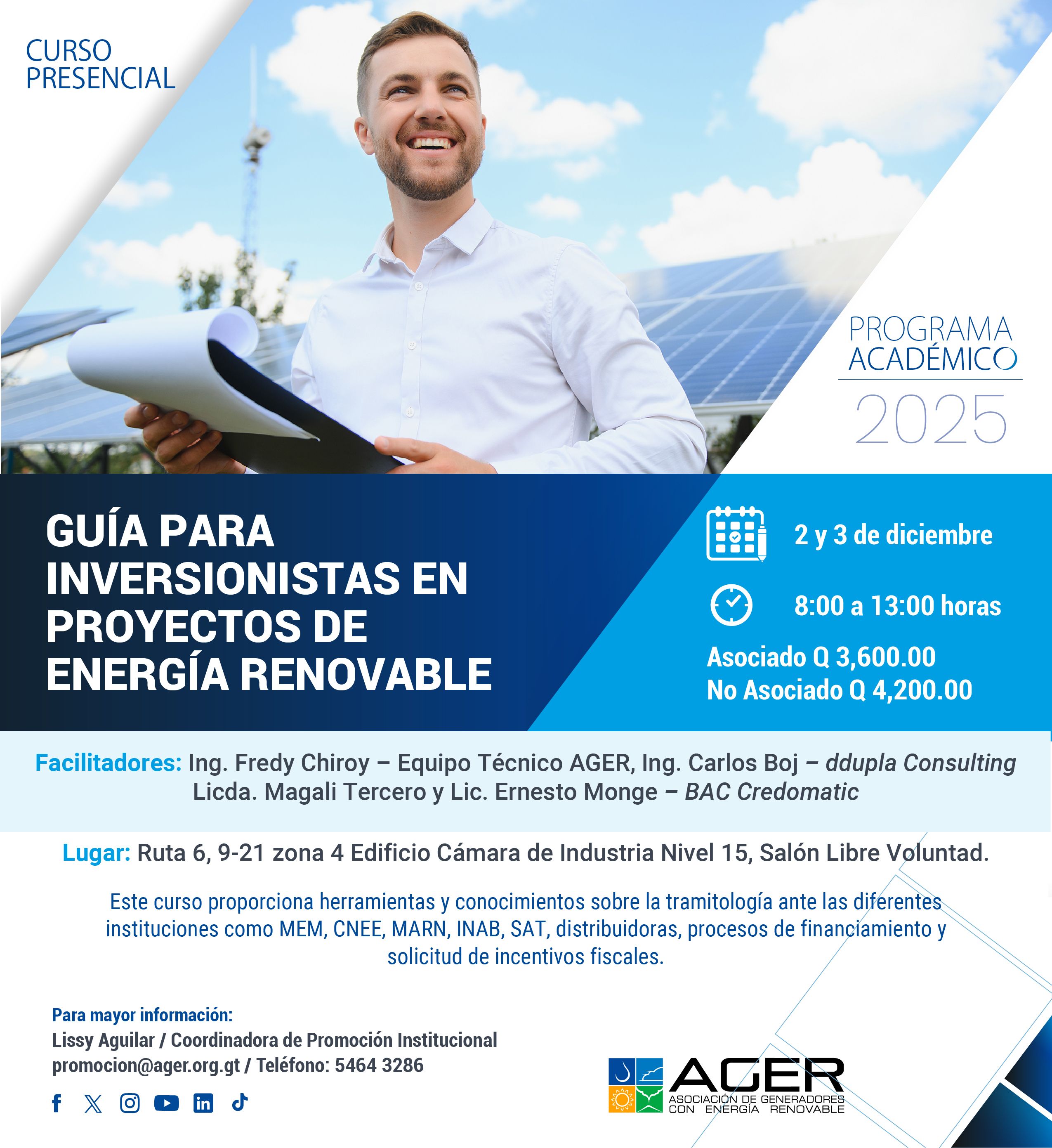 Pronóstico de Energía Renovable Solar y Eólica